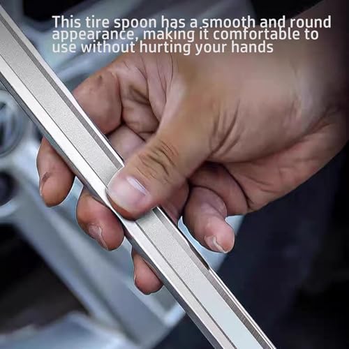 16-Inch Tire Iron, Tire Spoons Lever Bar, Tire Changing Tool for Installing and Removing and Repairing Wheel Tires of Cars, Motorcycles, Scooter Bicycles
