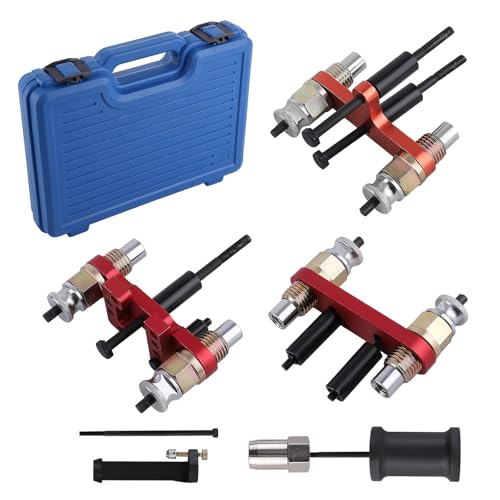 maXpeedingrods Fuel Injector Puller Removal Installer Kit for BMW N20 N26 N43 N47 N51 N52 N53 N54 N55 N57 N63 S63 Engine, Fuel Injector Extractor Slide Hammer Puller Set - style: for BMW