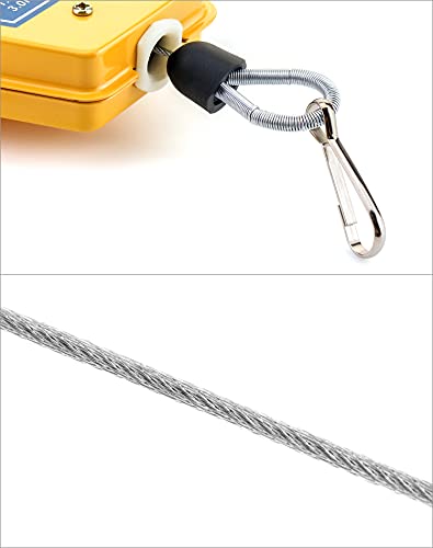 QWORK Spring Balancer, 3.3lbs - 6.6lbs Bearing Retractable Tool Fixture Holder for Assembly-line - size: 1.5-3kg