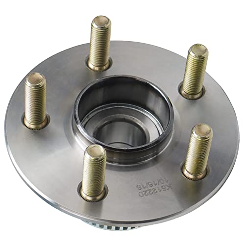 Detroit Axle - Rear 2pc Wheel Bearing Hubs for Dodge Stratus Plymouth Breeze Chrysler Sebring Cirrus, 2 Wheel Bearing and Hubs Assembly Replacement - style: 512220 x2/Pair