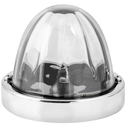 GG Grand General 92433 Stainless Steel Clear Watermelon Glass Lens Kit for #1156, Bulb not Included - color: Clear, style: 1156 Bulb Base