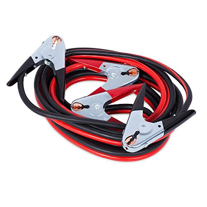 Heavy Duty Battery Jumper Cable Clamps - Set of 4, 1100A Capacity, Insulated Parrot Clips, Charging Connector Kit for Car, Auto - Strong Jumper Cable Ends