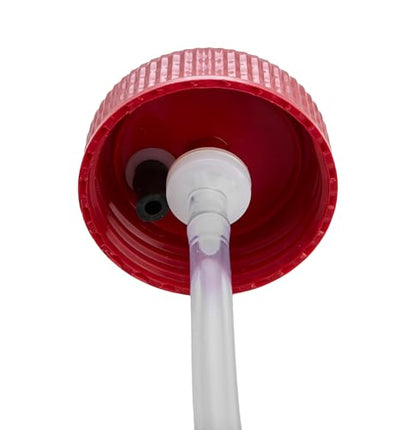 Allstar Performance ALL11017 Bleeder Bottle with Magnet and Check Valve , White - style: Magnet and Check Valve
