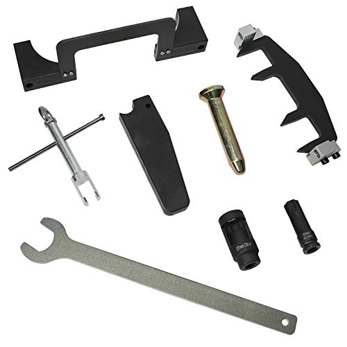 DPTOOL M271 Camshaft Adjuster Timing Chain Tool Kit Fuel Injector Remover Installer Set Compatible with Mercedes Benz M271 CLK SLK CLC C200 C180 E200 E260 SLK200 - size: M271 Timing 8pc