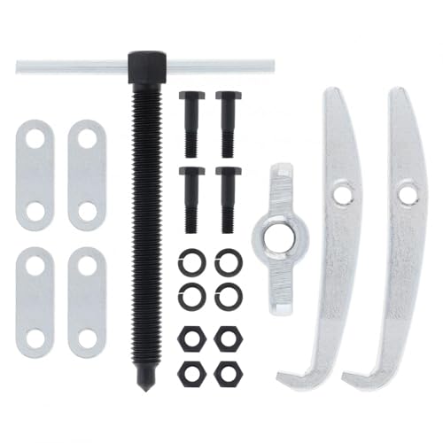 ChgImposs 2.5 Inch 2-Jaw Gear Puller, High Carbon Steel Heavy-Duty Bearing & Pulley Remover, Adjustable 10-65mm Jaw Spread, 1.5T Capacity - size: 10-65mm