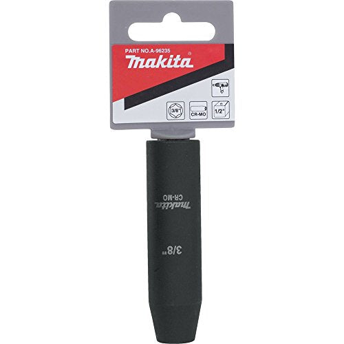 Makita A-96235 3/8" Deep Well Impact Socket with 1/2" Drive - size: 3/8"