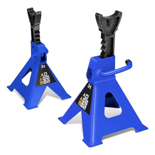 Auto Dynasty 3 Ton Floor Jack, Hydraulic w/Single Piston Quick Lift, Blue | Heavy Duty Steel Hydraulic Car Jack, Single Piston Quick Lift Pump, Lifting Range 7.7" to 21", 3T Capacity, for Car/SUV/Truck - color: Blue, size: 3 ton