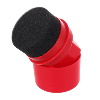 LIFKOME Car Tire Shine Applicator Pad Set High Density Wax Applicator Sponge Handheld Buffing Pads for Auto Detailing Reusable Tire Dressing Brush for Cars