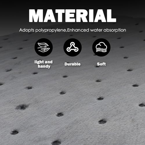 10PCS 13"x10.1" Car Oil Absorbent Pads,Reusable Cars Oil Mat for Absorbing Oils and Various Fluids,Essential Cars Oils Spill Mat Car Accessories for Workshop/Garage