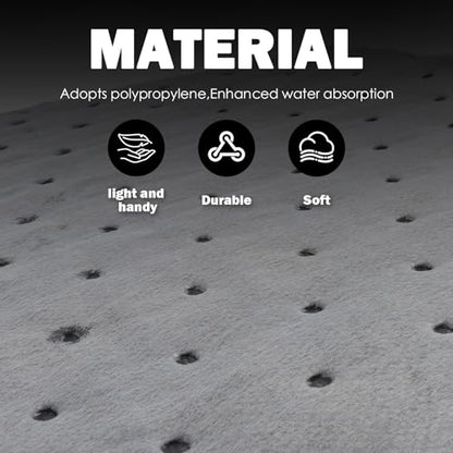 10PCS 13"x10.1" Car Oil Absorbent Pads,Reusable Cars Oil Mat for Absorbing Oils and Various Fluids,Essential Cars Oils Spill Mat Car Accessories for Workshop/Garage