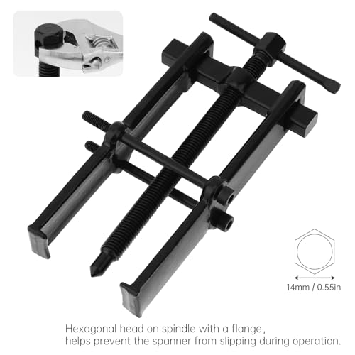 ChgImposs Two Claw Separate Lifting Device Pull Bearing Puller for Bearing Maintenance/Auto Car Repair, Strengthen Bearing Auto Mechanic Bearing Puller Tool (8 inch) - size: 8 inch