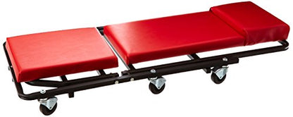 USA Made - Professional 44" Either End Adjustable Creeper (MTL2UP) - by Whiteside Manufacturing
