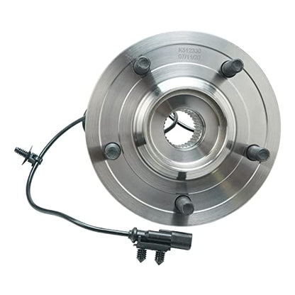 Detroit Axle - Rear 2pc Wheel Bearing Hubs for 2007-2008 Chrysler Pacifica, 2 Wheel Bearing and Hubs Assembly Replacement - style: 512330 x2/Pair