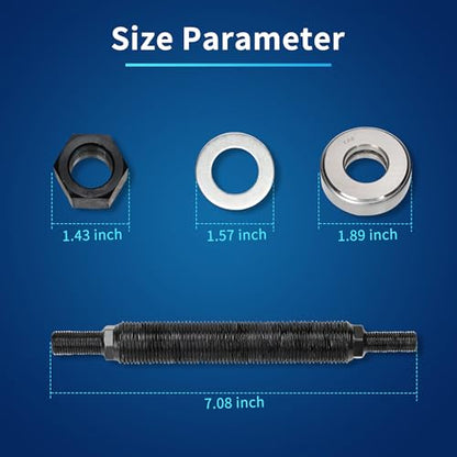 66515 Harmonic Balancer Installation Tool Compatible with Chevy SBC BBC Cranks
