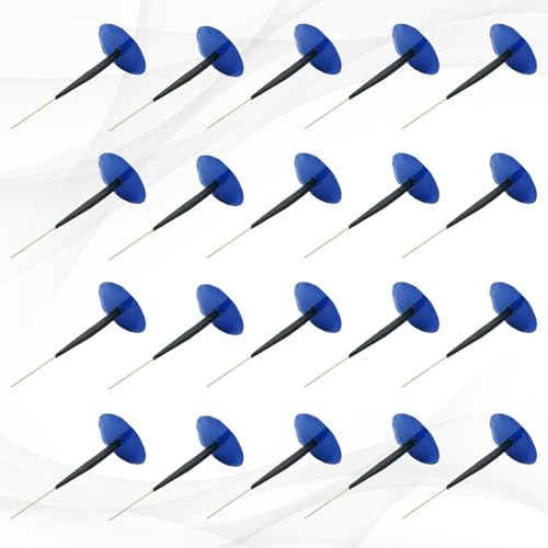 20PCS Tire Repair Patch Kit, Mushroom Tire Plug Patch, Rubber Puncture Repair Plug 3/8" x 2 3/8" for Car Motorcycle Truck Bus Scooters