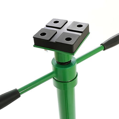 KUAFU 55.62"-79.48" Automotive Under Hoist Jack Stand 2 Ton High Lift | Transmission Mount Jack Stand for Repair Shops Garages Steel Powder Coated Green - size: Green