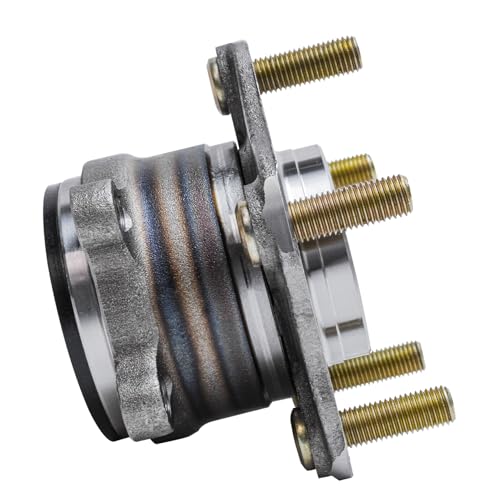 Detroit Axle - Pair Rear Wheel Bearing and Hubs Assembly with 5-Lug for Mazda 3, 3 Sport 2014 2015 2016 2017 2018 [Mexico Built Models] - style: 512552x2/Pair