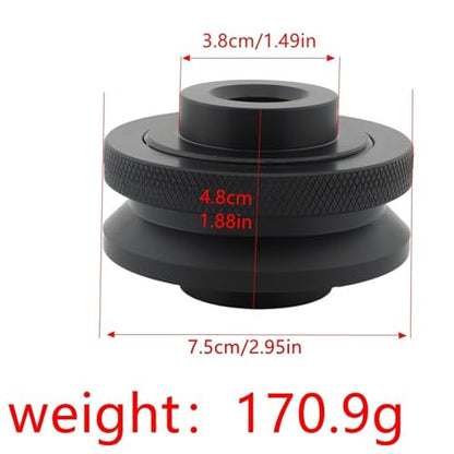 Rear Wheel Balancer Adapter Tool Accessory Spare Parts High Performance Portable Easy to Install Premium Replace Professional, Black