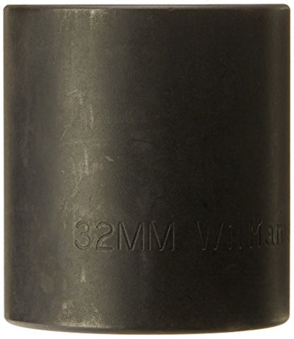 Williams 4M-632 1/2 Drive Impact Socket, 6 Point, 32M