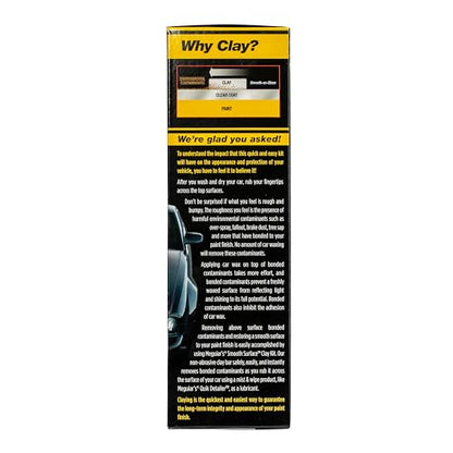 Meguiar's G191700 Smooth Surface Clay Kit, Safe and Easy Car Claying for Smooth as Glass Finish - size: 1 Count (Pack of 1), style: Clay Kit (180g)