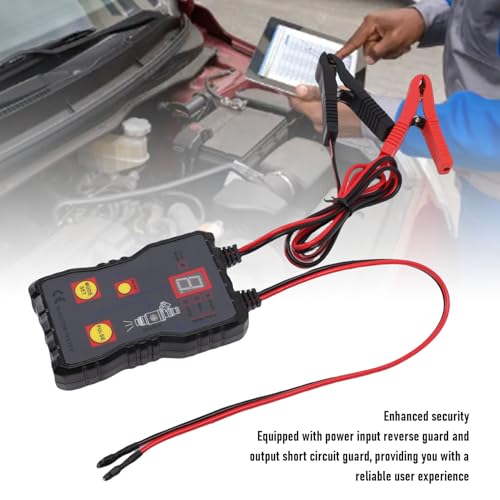 Sanpyl Fuel Injector Tester Cleaner Kit, Cleaning Tool with 4 Pulse Modes and LED Display, for Gasoline Vehicles