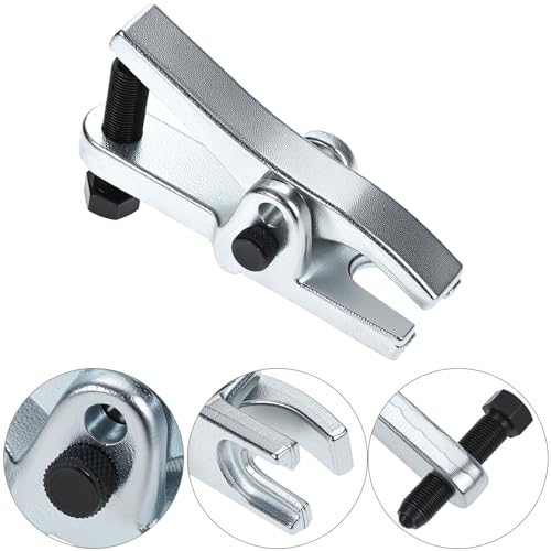 QWORK Ball Joint Separator, 15/16 Inch Pickle Fork Tool, Steel Tie Rod Removal Tool, Ball Joint Removal Tool Adjusts from 1-1/3" to 2-1/8"