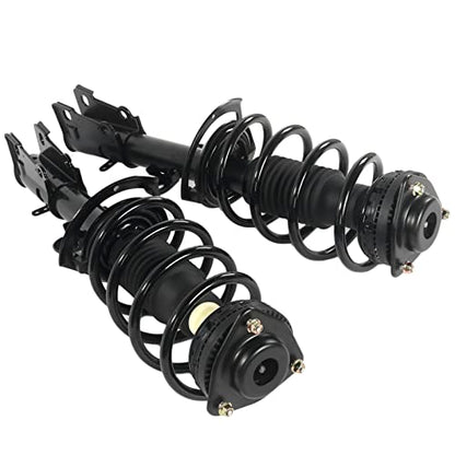 Front Struts Assembly 171128L 171128R, Set of 2PCS | Replacement for 2008-2015 Grand Caravan / Town & Country Shock Absorbers w/Coil Springs