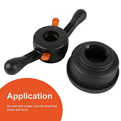 Wheel Balancer, Quick Release Tire Change Tool, Pressure Cup Hub Shaft Nut, 40mm/38mm/36mm Thread Diameter 4mm Pitch, for Car, Truck, SUV Maintenance - size: Thread Diameter 36mm, Pitch 3mm