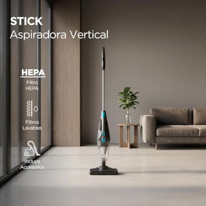 Eureka NES215A Blaze 3-in-1 Swivel Handheld & Stick Vacuum Cleaner, Blue - color: Blaze Blue