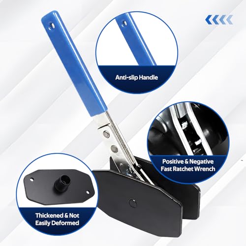 BARTOO Brake Tools, Brake Caliper Tool, 4 in 1 Universal Disc Brake Caliper Piston Compressor Tool, Brake Caliper Press Tool with 2 Brake Caliper Hooks, for Car Brake Repair