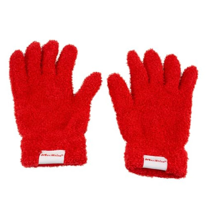 Maxshine Universal Plush Microfiber Gloves | Ultra-Soft Wash Gloves for Car Detailing | Scratch-Free Reusable Cleaning Accessory | Perfect for Reaching & Cleaning Small Areas on Cars & Auto Surfaces