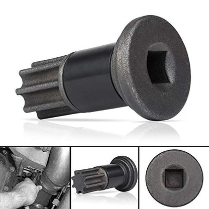 Injection Pump Gear Puller Idle Lock Nut Wrench Cummins Engine Barring Tool | Compatible with Dodge Ram Cummins Diesel Engines Bosch VE P7100 VP44 4BT 6BT IP 1989-2002