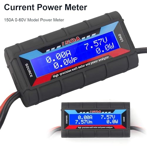 150A RC Battery Voltage Amp Meter LCD Display High Precision Current Power Analyzer Digital High-Precision Amp Watt Meter