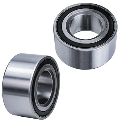 Detroit Axle - Pair Rear Wheel Bearings for Audi A8 S4 A4 A6 80 90 Allroad Coupe Quattro VW Passat 2 Wheel Bearings Assembly Replacement - style: 510020 x2/Pair