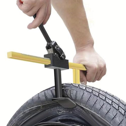 Manual Bead Breaker Tool, Steel Tire Removal Tool, Large | Steel, truck car SUV motorcycle tires, portable, up to 8.8", manual operation, wide tire compatibility