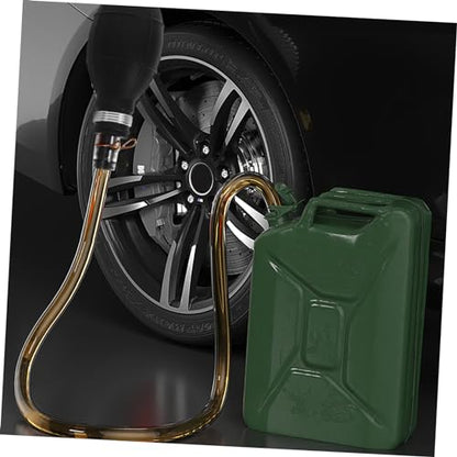ULTECHNOVO 1Set Hand Gas Pump Siphon Kit Manual Transfer Pump for Automotive Use Durable Fuel Siphon Hose No Power Required Easy Operation