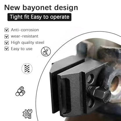 BESULEN Suspension Strut Split Hub Steering Knuckle Spreader Tool, Double-Sided Reinforced Shock Absorber Strut Remover, Lower Control Arm Ball Joint Prying Spliter, Universal Fit