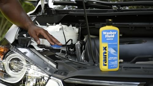 Rain-X RX11806D Washer Fluid Additive-16.9 fl. oz, 500. ml - size: 16.9 Fl Oz (Pack of 1)