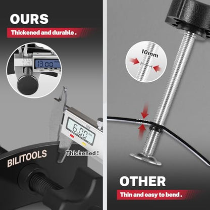 BILITOOLS Brake Caliper Compression Tool Piston Compressor Spreader Tool | Heavy Duty Brake Pad Spreader Brake Caliper Tool for Cars & Light Trucks - size: Heavy Duty