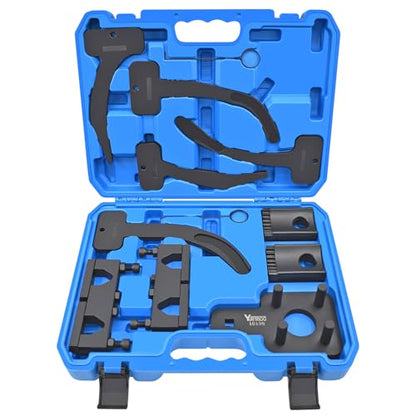 Camshaft Phaser Timing Chain Tool, Replace 10200A 10202 10198A 10369 | with Camshaft Holding Tool Crankshaft Pulley Wrench Compatible with VW Dodge Chrysler 3.0L, 3.2L and 3.6L Pentastar Engine - size: 12pcs