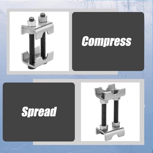 8 PACK Coil Spring Spacer,Spring Spacer-Clamps,Adjustable Coil Spacer -Lift Or Lower 1" Up To 2",Mini Coil Spring Compressor Strut Shock Absorber - size: 8PCS Coil Spring Spacer