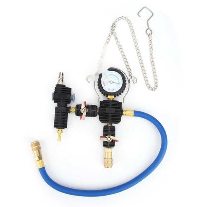 Cooling System Vacuum Purge & Coolant Refill Kit with Carrying Case for Car SUV Van Cooler Vacuum Purge Tool