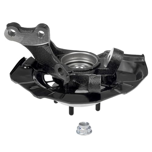 Detroit Axle - 4pc Steering Knuckles Kit for 07-11 Toyota Camry, 07-12 Lexus ES350, 2 Front Steering Knuckles & Wheel Bearing Hubs 2 Rear Wheel Bearing Hubs 2007 2008 2009 2010 2011 Replacement - size: 4UW50555/Kit
