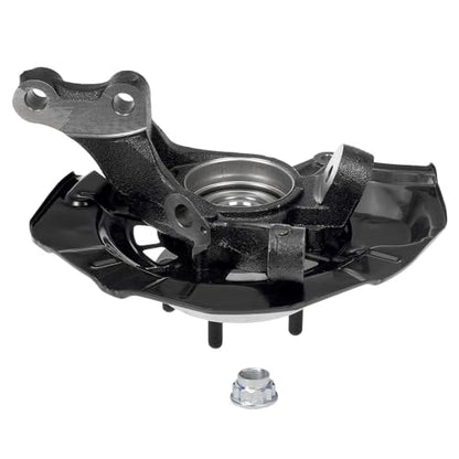 Detroit Axle - 4pc Steering Knuckles Kit for 07-11 Toyota Camry, 07-12 Lexus ES350, 2 Front Steering Knuckles & Wheel Bearing Hubs 2 Rear Wheel Bearing Hubs 2007 2008 2009 2010 2011 Replacement - size: 4UW50555/Kit