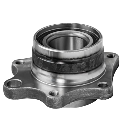 Detroit Axle - 2 Rear Wheel Bearing Modules for 2003-2011 Honda Element 2004 2005 2006 2007 2008 2009 2010 Wheel Bearing Modules Assembly Set Replacement, Pair Hubs - [w/o ABS] - style: 512260 x2/Pair
