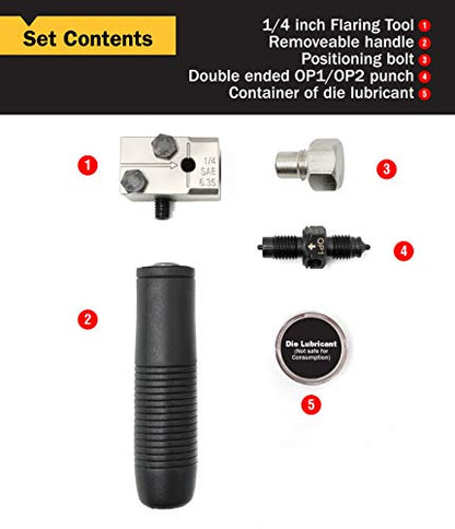 Titan 51515 1/4-Inch Double Flaring Tool - size: 1/4-Inch Flaring Tool