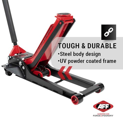 AFF 2 Ton Floor Jack - Long Chassis Low Profile Car Jack - Lightning Lift Hydraulic - Super Duty - style: Long Chassis