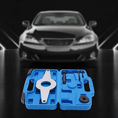 Vibration Damper Holding Tool Crankshaft Pulley Removal Shock Absorber, Fits for VW 4cyl 1.8L 2.0L 4V TFSI EA888 Engines, Skoda, Audi, and Seat