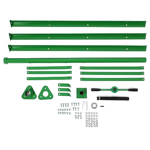 KUAFU 55.62"-79.48" Automotive Under Hoist Jack Stand 2 Ton High Lift | Transmission Mount Jack Stand for Repair Shops Garages Steel Powder Coated Green - size: Green