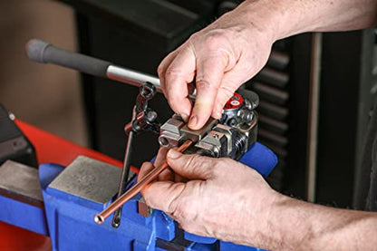ARES 18077 – 37 Degree Professional Flare Die Set – for Use with Professional Brake Line Flaring Tools – Use with Flaring Tool to Form Flares in Steel, Stainless Steel, Copper, and Aluminum Tubing - size: 37 Degree Tubing Flaring Die Set